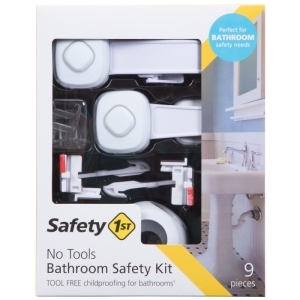 Safety 1st No Tools Bathroom Safety Kit in White