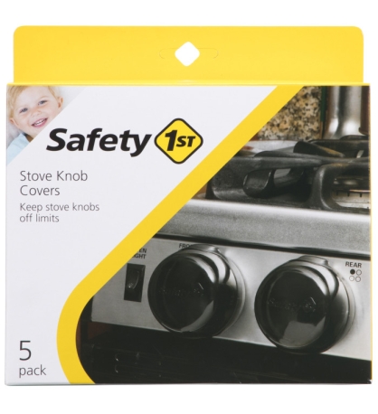 Safety 1st Stove Knob Covers Black