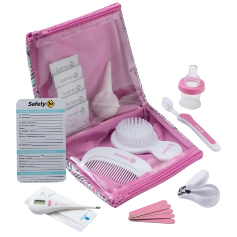 Safety 1st Deluxe Healthcare and Grooming Kit Pink